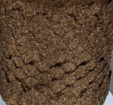 15mm - Rick Rack Braid Metallic - 100% P.V.C