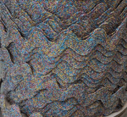 15mm - Rick Rack Braid Metallic - 100% P.V.C