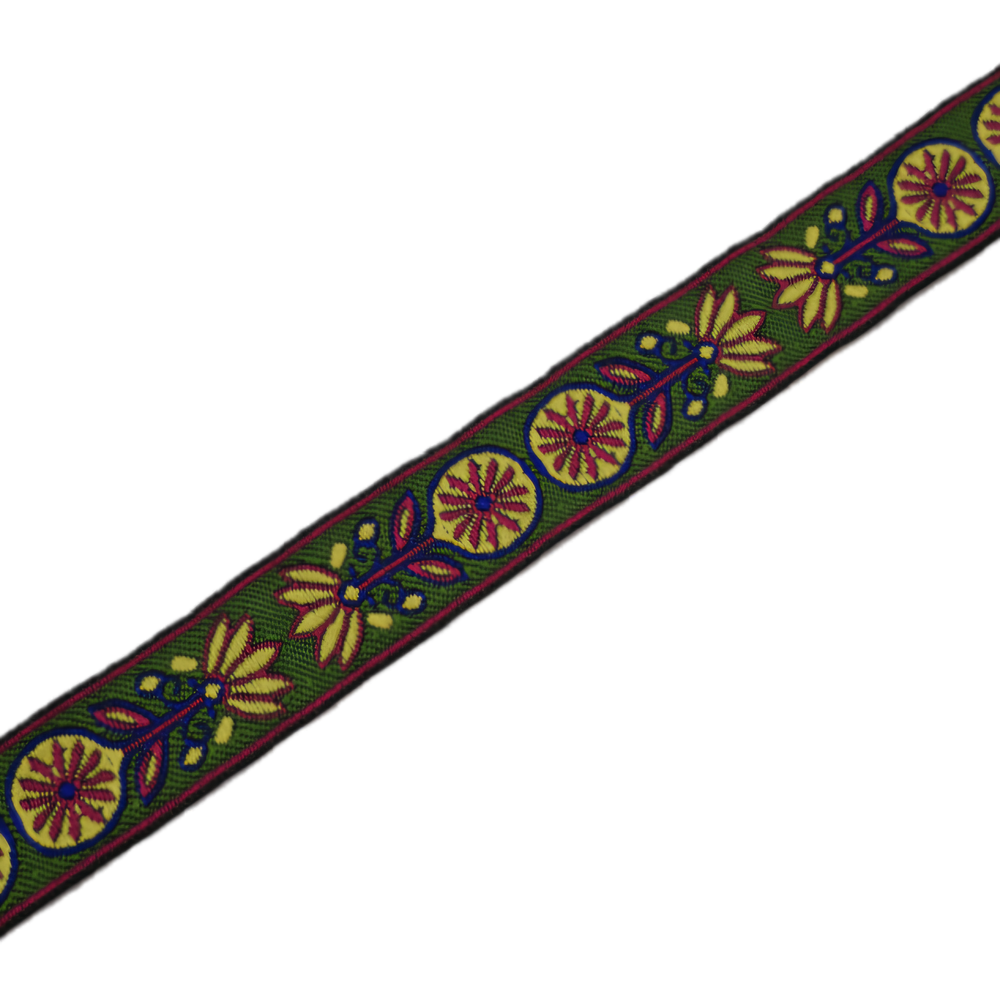 25 mm - Wildflowers Braided Jacquard / 100% polyester