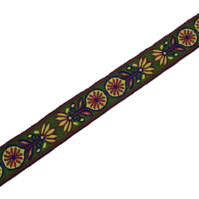 25 mm - Wildflowers Braided Jacquard / 100% polyester