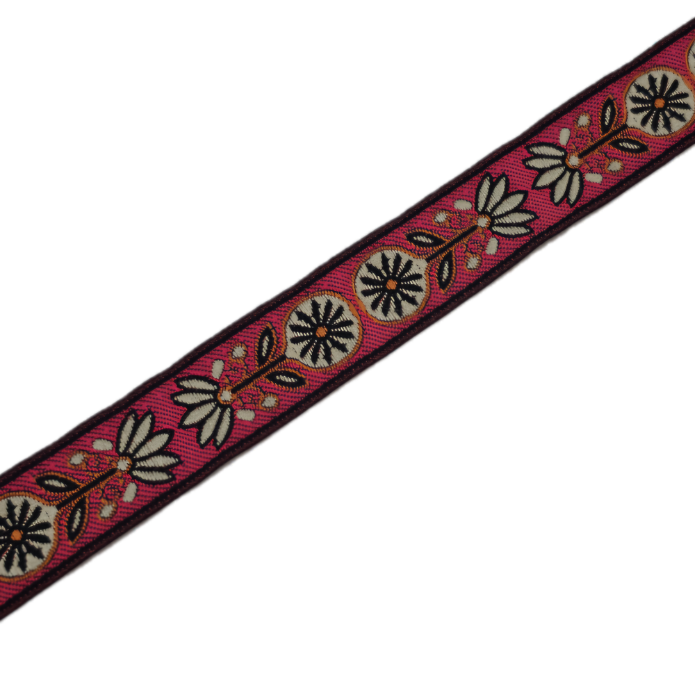 25 mm - Wildflowers Braided Jacquard / 100% polyester