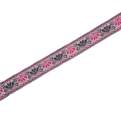 25 mm - Jacquard Tressé courbe Algonquienne