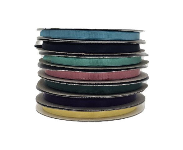 6 mm - Satin Ribbon Single Face / 100% Polyester