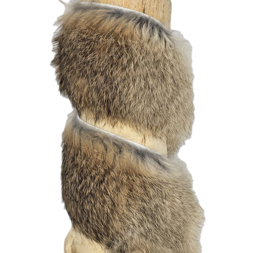 2½ inch - Natural Rabbit Fur Strip  