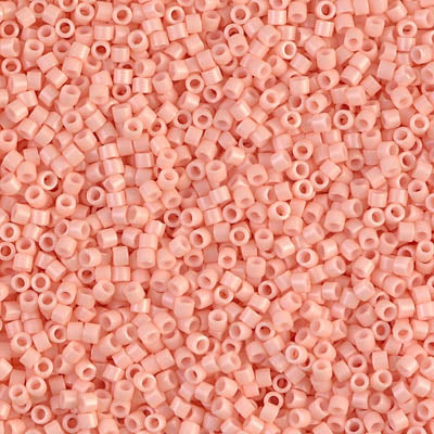 Miyuki Delica 11/0 - DB0206  Salmon Pink Glazed Luster