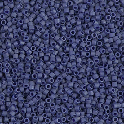 11/0 - DB0377 - Bleu gris métallique mat foncé Opaque · Miyuki Delica