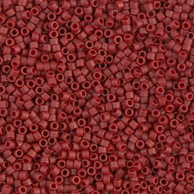 11/0 - DB0378 - Rouge bordeaux métallique mat lustré Opaque · Miyuki Delica