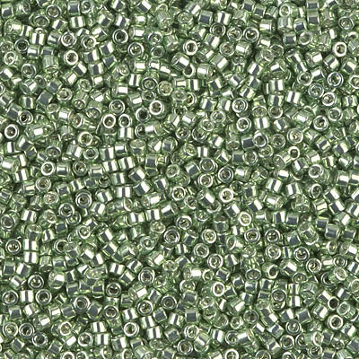 Miyuki Delica 11/0 - DB0413  Green Moss Galvanized-Dyed