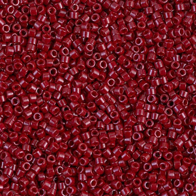 Miyuki Delica 11/0 - DB0654  Cranberry Red Dyed