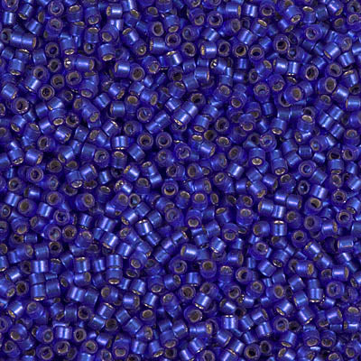 Miyuki Delica 11/0 - DB0696  Dark Violet Blue Semi-Matte Dyed