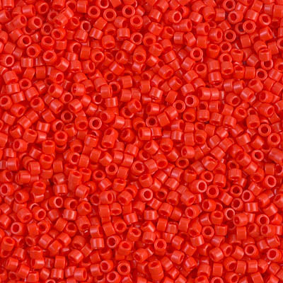 11/0 - DB0727 - Rouge vermillon Opaque · Miyuki Delica