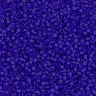 11/0 - DB0748 - Bleu cobalt mat Transp. · Miyuki Delica