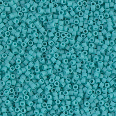11/0 - DB0759 - Turquoise vert mat Opaque · Miyuki Delica