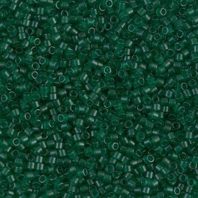Miyuki Delica 11/0 - DB0776  Emerald Matte-Dyed