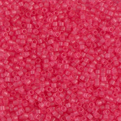 Miyuki Delica 11/0 - DB0780  Pink Bubble Gum Matte-Dyed