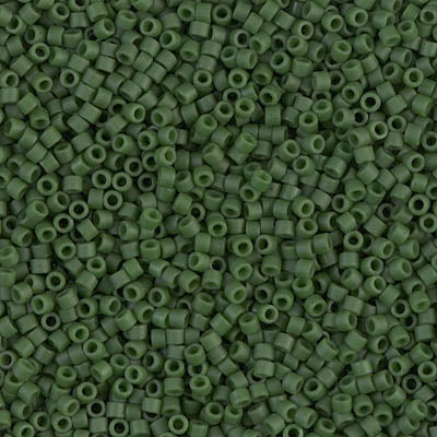 11/0 - DB0797 - Vert jade mat Opaque · Miyuki Delica