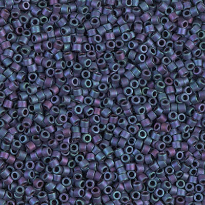 11/0 - DB1054 - Prune métallique mat AB · Miyuki Delica