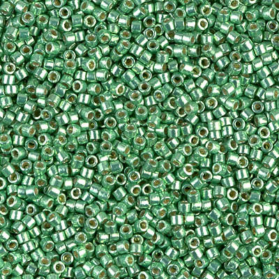 Miyuki Delica 11/0 - DB1844  Duracoat Galvanized Dark Mint Green