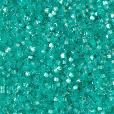 Miyuki Delica 11/0 - DB1869  Aqua Green AB Inside Dyed