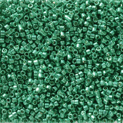 Miyuki Delica 11/0 - DB2506  Duracoat Galvanized Emerald Green