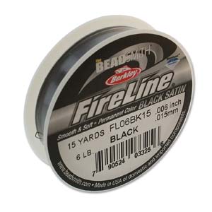 6 lb - Fireline® fil tressé pré-ciré micro fusionné · 0,006po 0.15 mm