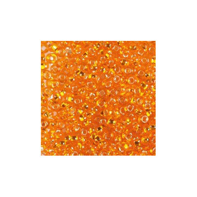 Preciosa Seedbead 10/0 - SB97000 Orange Silverlined