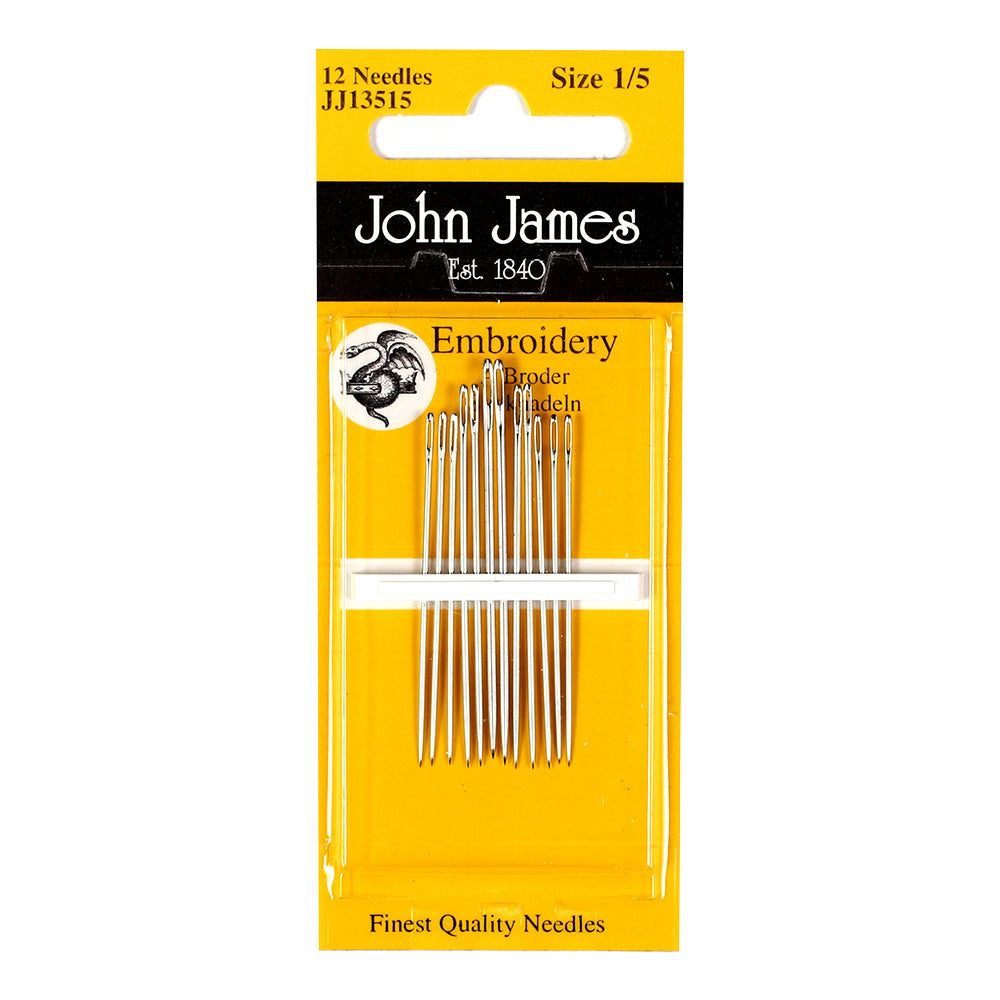 JOHN JAMES - Embroidery Needles