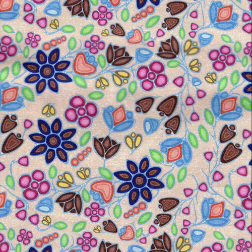 Guérison JTMMIW2 -  Blanc cassé Tissu 100% coton designer