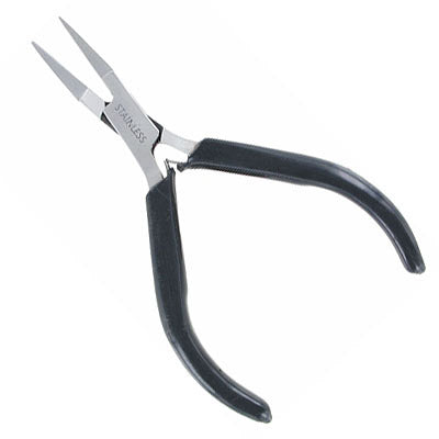 Flat Nose Pliers - Stainless Steel - 4.5in