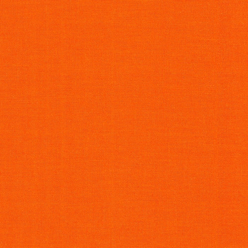 Kona K001 - 1370 Tangerine · 100% Cotton Plain