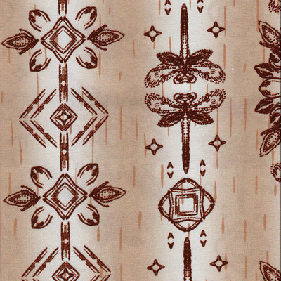 Ancêtres de la libellule PBBB03 - Sable Tissu 100% coton designer