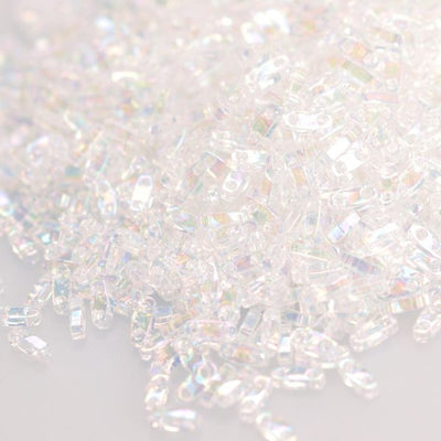 Miyuki Quarter TILA® - QTL0250 Transparent Crystal AB