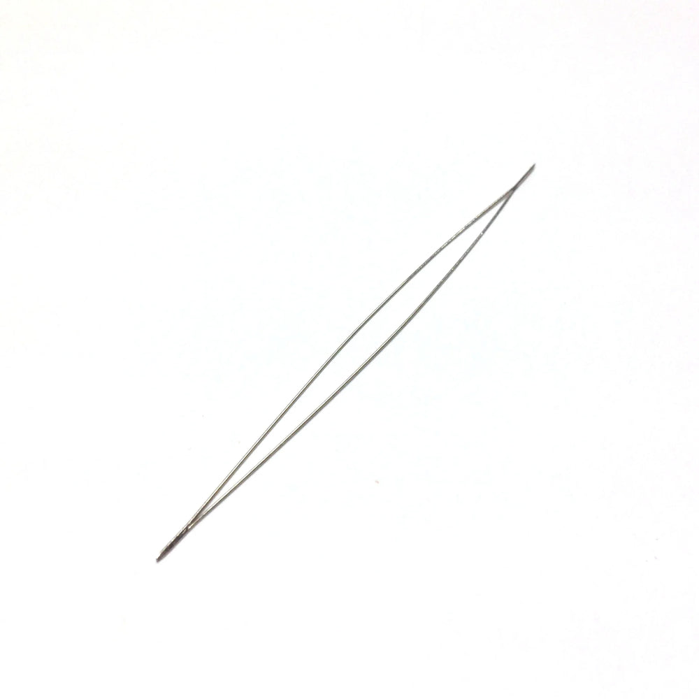 2.25in - 5.7cm - Big Eye Stainless Steel · Beading Needle