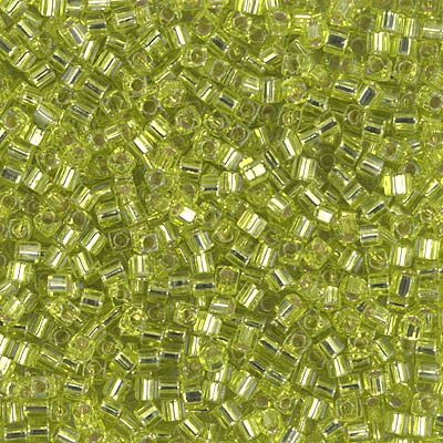 Miyuki Square Beads 1,8 mm - SQB0014 Chartreuse Silver Lined