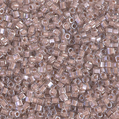 Miyuki Square Beads 1,8 mm - SQB0215 Blush Lined Crystal