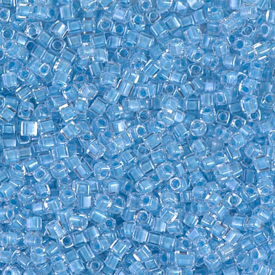 Miyuki Square Beads 1,8 mm - SQB0221 Sky Blue Lined Crystal