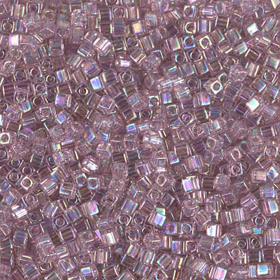 Miyuki Square Beads 1,8 mm - SQB0256 Transparent Lilac AB