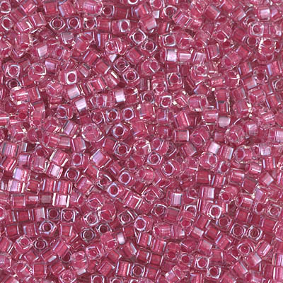 Miyuki Cube 1.8 mm - SQB2603 Cristal cœur rose étincelante