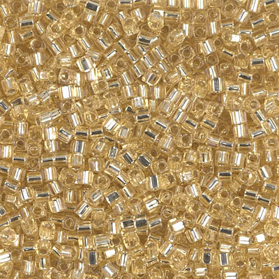 Miyuki Square Beads 1,8 mm - SQB0003 Gold Silver Lined