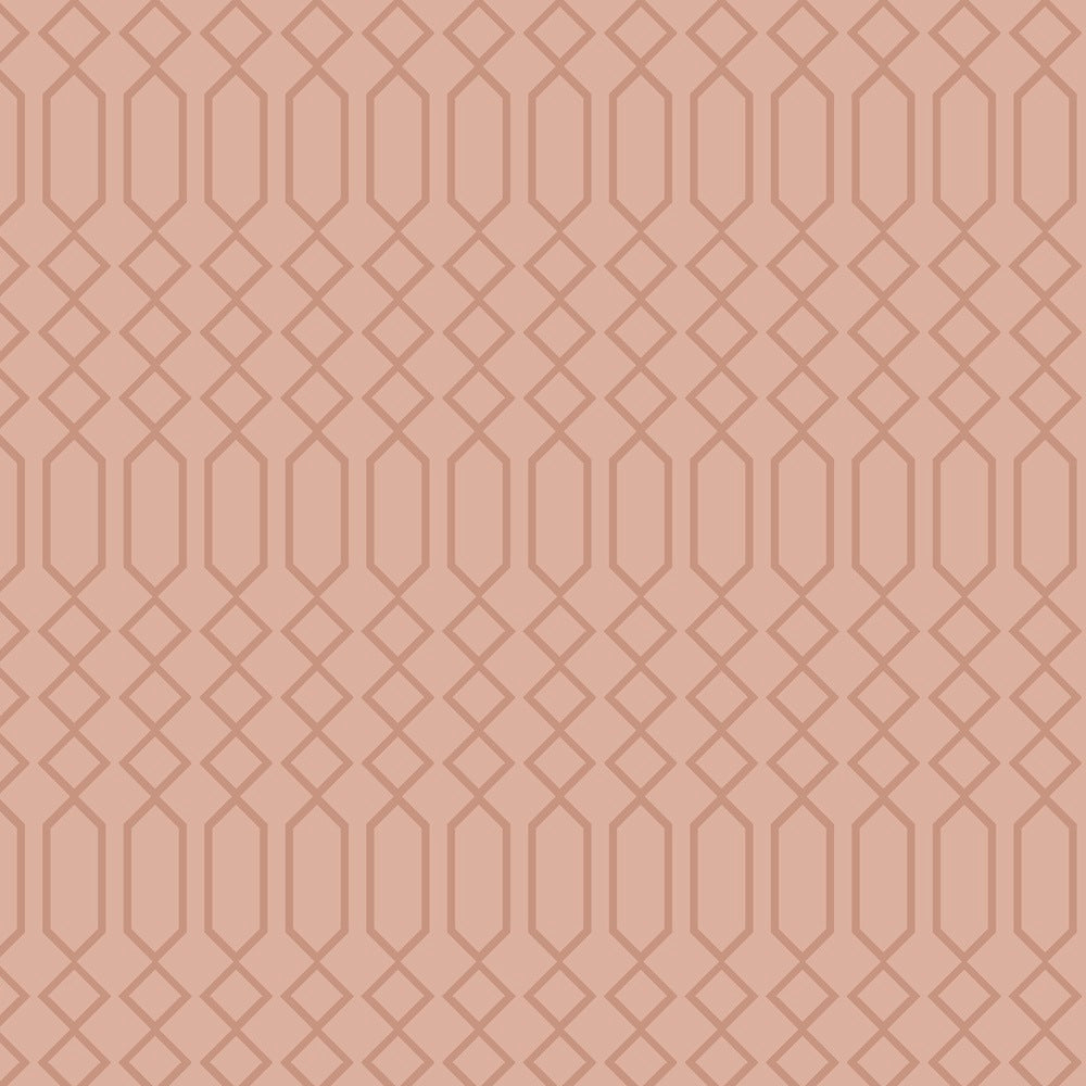 Sans motif floral Ojibway SG0005 - Rose Tissu 100% coton designer