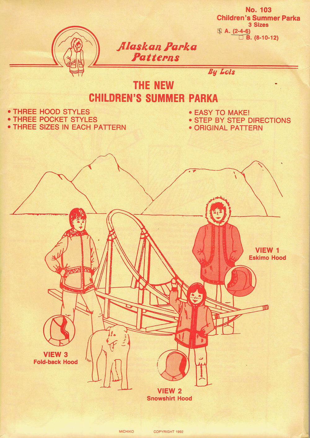 Children’s Summer Parka Patterns