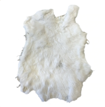 Fourrure lapin blanc Natural - vente finale