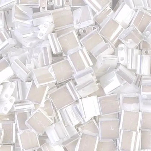 Miyuki TILA® - TL0420 Opaque White Pearl Luster