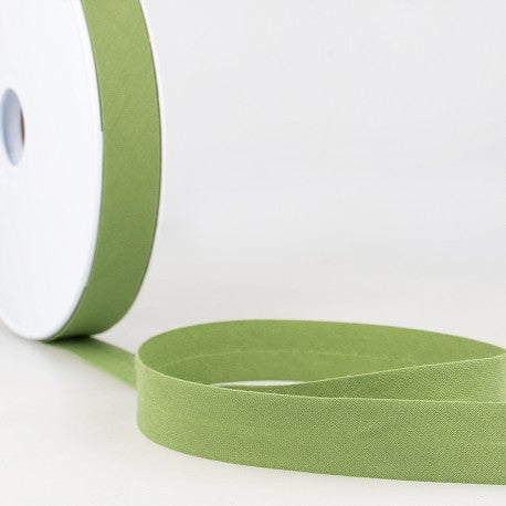 Toutextile Pre-folded Bias Tape - Green Lichen