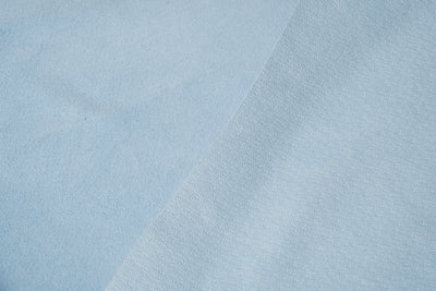 Cuir velours de porc bleu pâle · 1 - 1½ oz - ( 0,4 - 0,5mm )