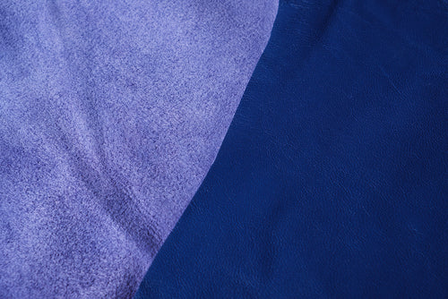 Cuir d'agneau violet · 1½ - 2 oz - ( 0,5 - 0,6 mm )