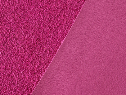 Cuir de vache fuchsia · 2 - 2½ oz - ( 0,7 - 0,8 mm ) | Grade II