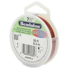 Câble métallique d'enfilage de perles - .018 (0,46mm) · BEADALON