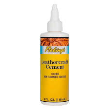 FIEBING'S - Flexible Leather cement - 4oz *Water-based glue