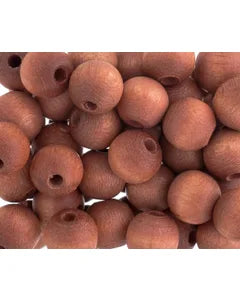 8mm - Wooden Round Beads / Ø=3 mm 